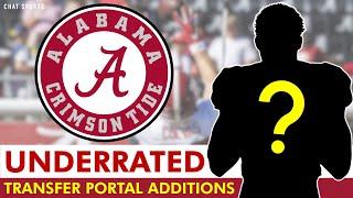 NOBODY Is Talking About THESE 2 Alabama Football Transfer Portal Additions