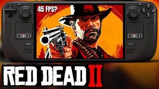 Red Dead Redemption 2 on OLED Steam Deck Is INCREDIBLE! - Solid 45 FPS?