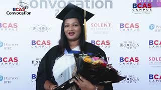 Miss Manjula Rajapakshe - graduate of Convocation 2023