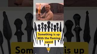 Biblical FLAMING SWORD  #history #martialarts #christian