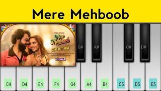 Mere Mehboob Piano Tutorial | Rajkumar Rao