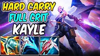 FULL CRIT KAYLE - HOW TO CARRY AS KAYLE | New Build & Runes | League of Legends