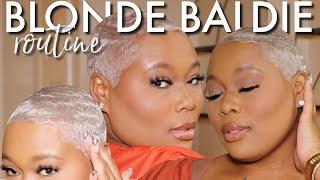 ROOT RETOUCH ON PLATINUM BLONDE PIXIE | HOW TO ACHIEVE THE PERFECT BLONDE FOR WOC | BetheBeat