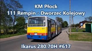 KM Płock - linia 111, Ikarus 280.70H #617