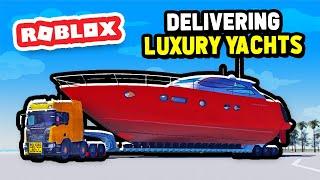 Transporting OVERSIZED CARGO in Roblox Trucking Empire