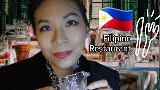 ASMR Filipina Waitress Takes Your Order (Soft Spoken Roleplay)  [PH/EN, Collab]