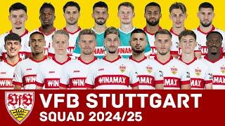 VFB STUTTGART Full Squad For Season 2024/25 | Stuttgart | FootWorld