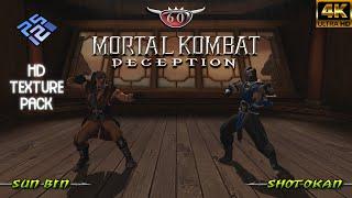 Mortal Kombat Deception with HD Texture Pack 4K 60FPS UHD | PCSX2 PS2 Emulator PC Gameplay
