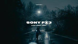 Sony FX3 Low Light Test - Part 1 || Cinester X