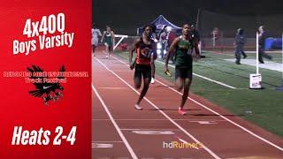 2025 TF - Redondo Nike Track Festival - Boys Varsity 4x400 Heats 2-4