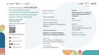 #SEFDialogue: Promoting Clean Energy Investment - CASEforSEA