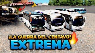 ¡CARRERA DE BUSETAS EN CARRETERAS POR COLOMBIA! | American Truck Simulator