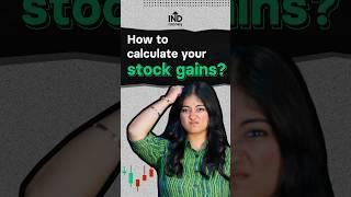 Know-how to calculate your stock returns | INDmoney #shorts