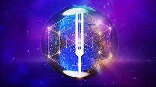 FULL MOON LUNAR ECLIPSE - TUNING FORKS CRYSTAL BOWLS - 528Hz SOLFEGGIO