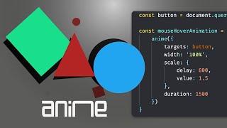 Add Animations to Your Website with anime.js