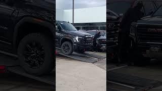 New 2025 GMC Sierra AT4 truck delivery