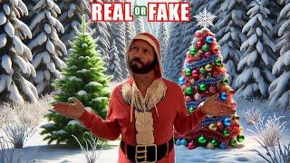 Christmas Tree: REAL or FAKE? 