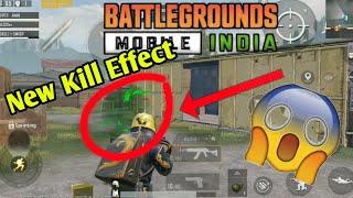 Battle Ground Mobile India  New Kill Effect and All Changes | BGMI | SKULL SMASH |