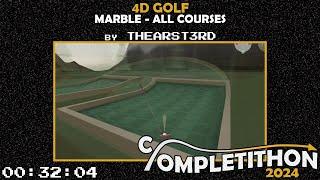 Comp. 2024 - 4D Golf - Marble - All Courses by thearst3rd in 0:32:04