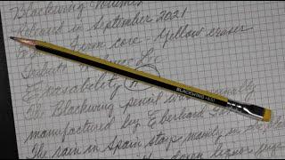 Blackwing Volumes 651 Pencil Review