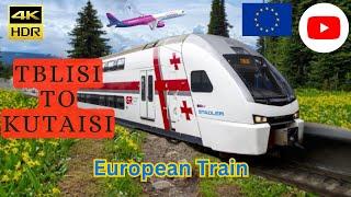 Tbilisi to Kutaisi Train Ultimate Guide for Travel Tips 2023 / Georgia like European Country