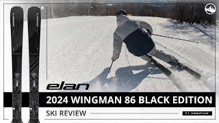 2024 Elan Wingman 86 Black Edition Ski Review with SkiEssentials.com