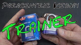 (1464) Abus 41/40 Paracentric Keyway Training Padlock