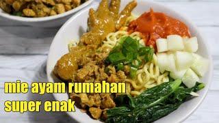 Resep MIE AYAM rumahan super enak