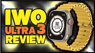 Smartwatch IWO ULTRA 3 em Mãos! com bússola, jogos e TELA GIGANTE! REVIEW DETALHADO