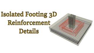 Revit 01 | Isolated Footing 3D Model | Reinforcement Detailing