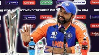 Rohit Sharma post-match press conference | South Africa v India | T20 World Cup final 2024 