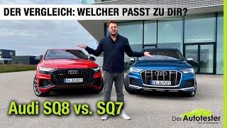 2021 Audi SQ8 ️ vs. SQ7  (507 PS) Der Vergleich: Welcher passt zu Dir? Fahrbericht | Review |Test