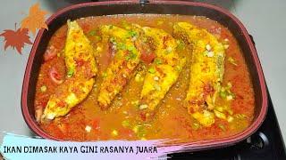 Asli enak banget! Ikan dimasak kaya gini bikin nagih! Cobain deh! Cara beda masak ikan!