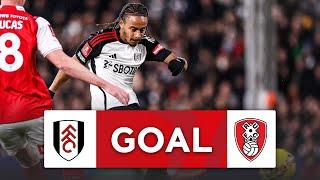 GOAL | Bobby De Cordova-Reid | Fulham 1-0 Rotherham United | Third Round | Emirates FA Cup 2023-24