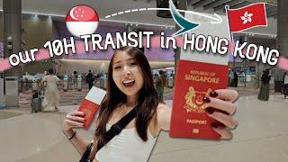 LAYOVER in Hong Kong - What to do | Changi Airport | Vlog #95