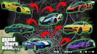 GTA 5 - All New Story Mode Rare Cars Locations 2024! (PS5, PS4, XBOX & PC)