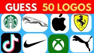 Guess The Logo Quiz | 50 Famous Logos