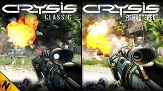 Crysis Remastered Trilogy vs Original | Direct Comparison