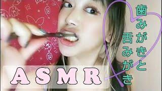 [ASMR]歯みがきと舌みがき Tooth Brushing video