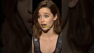 Emilia Clarke Doesn’t Read Online Comments #shorts #emiliaclarke #gameofthrones