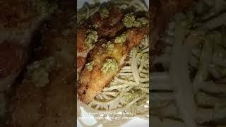 vlog # 24 fish fillet ( dory ) in pesto sauce..