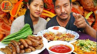 The Bouffage Experience sausages the best sausage I have ever tried so far || made in Nagaland.