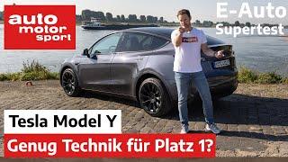 Viel Technik, aber auch direkt Benchmark? Tesla Model Y im E-Auto Supertest - Bloch erklärt #158