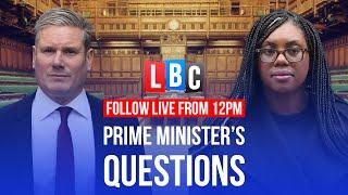 Keir Starmer vs Kemi Badenoch at Prime Minister's Questions | Watch live