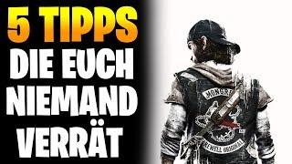 Days Gone: FÜNF Gameplay Tipps die euch niemand verrät | Mehr Plündern, Zombie Horden & Secrets