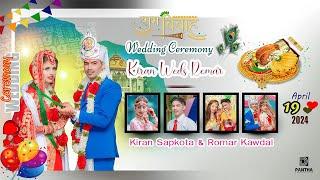 Kiran & Romar Wedding Ceremony 2024 Bangkok