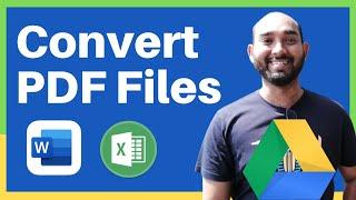 Convert PDF Files to Editable Microsoft Word or Excel in FEW SECONDS!