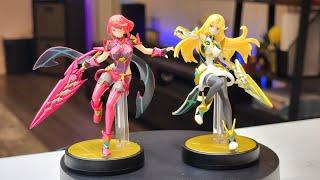 Unboxing the awesome new Pyra and Mythra Amiibos! + a bonus amiibo unboxing