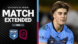 State of Origin 2024 | NSW Blues U19 v QLD Maroons U19 | Extended Highlights | NRL