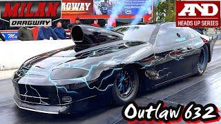 Outlaw 632 - September - A&D Heads Up Series - Milan Dragway